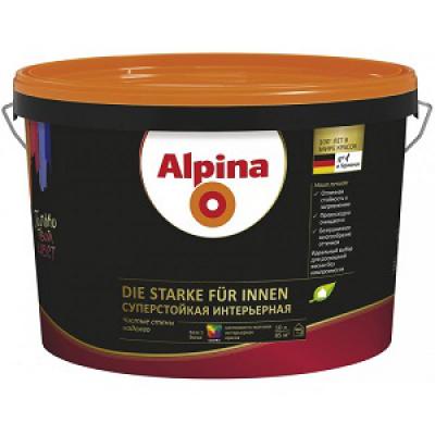 Краска Alpina суперстойкая интерьерная 10л