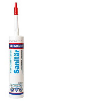 Герметик BauMaster Universal Sanitary silicone прозрачный 310мл