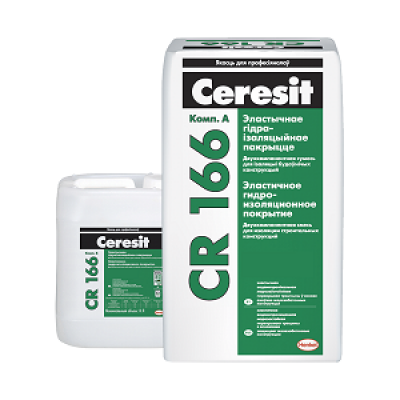 Гидроизоляция эластичная Ceresit CR 166 (32 кг) РБ 