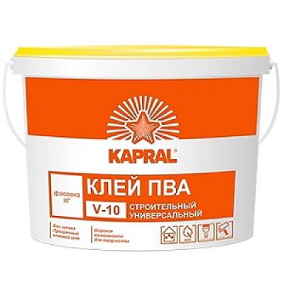 Клей ПВА Kapral V-10 строительный 10л