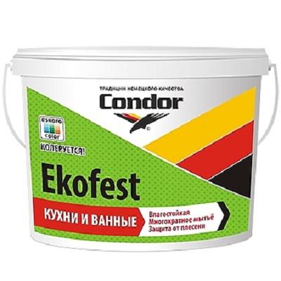 Краска для кухни и ванной Condor Ekofest 15 кг