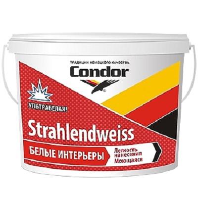 Краска моющаяся повышенной белизны Condor Strahlendweiss 22,5 кг