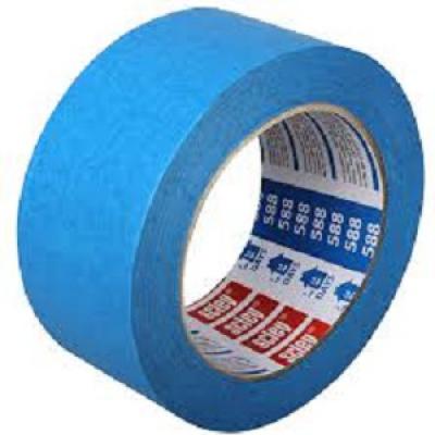Лента бумажная синяя 25*33м