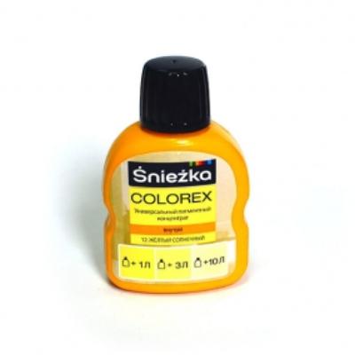 Пигмент концентрат Sniezka Colorex №12 желто-солнечный 100 мл