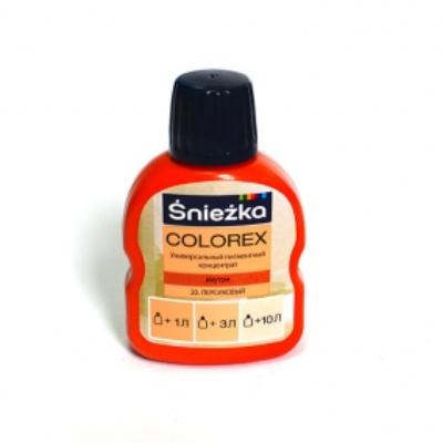 Пигмент концентрат Sniezka Colorex №20 персиковый 100 мл
