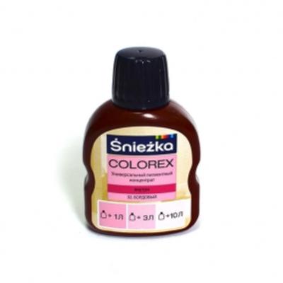 Пигмент концентрат Sniezka Colorex №32 бордовый 100 мл