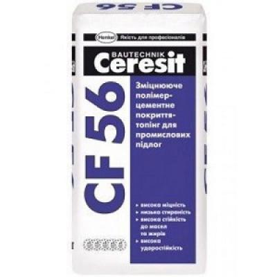 Покрытие топпинг Ceresit CF 56 для промышленных полов, 25кг