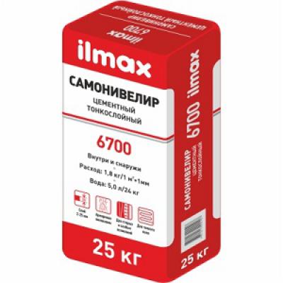 Самонивелир тонкослойный Ilmax 6700 cemplan (2-20мм) 25кг