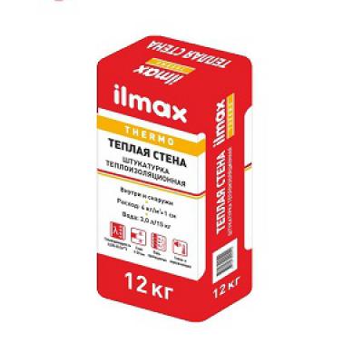 Теплая штукатурка Илмакс thermo 3D теплая стена 12кг