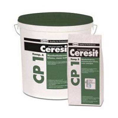 Высокоэластичная изоляционная масса Ceresit CP1 без битума, 18,7л + 9,3кг