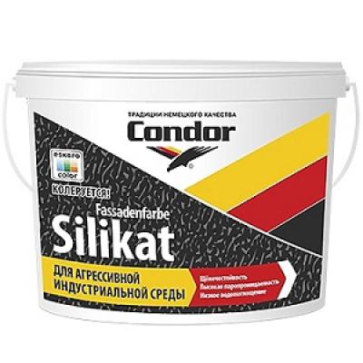 Высокостойкая краска для фасадов Condor Fassadenfarbе-Silikat 10л (14,5 кг)